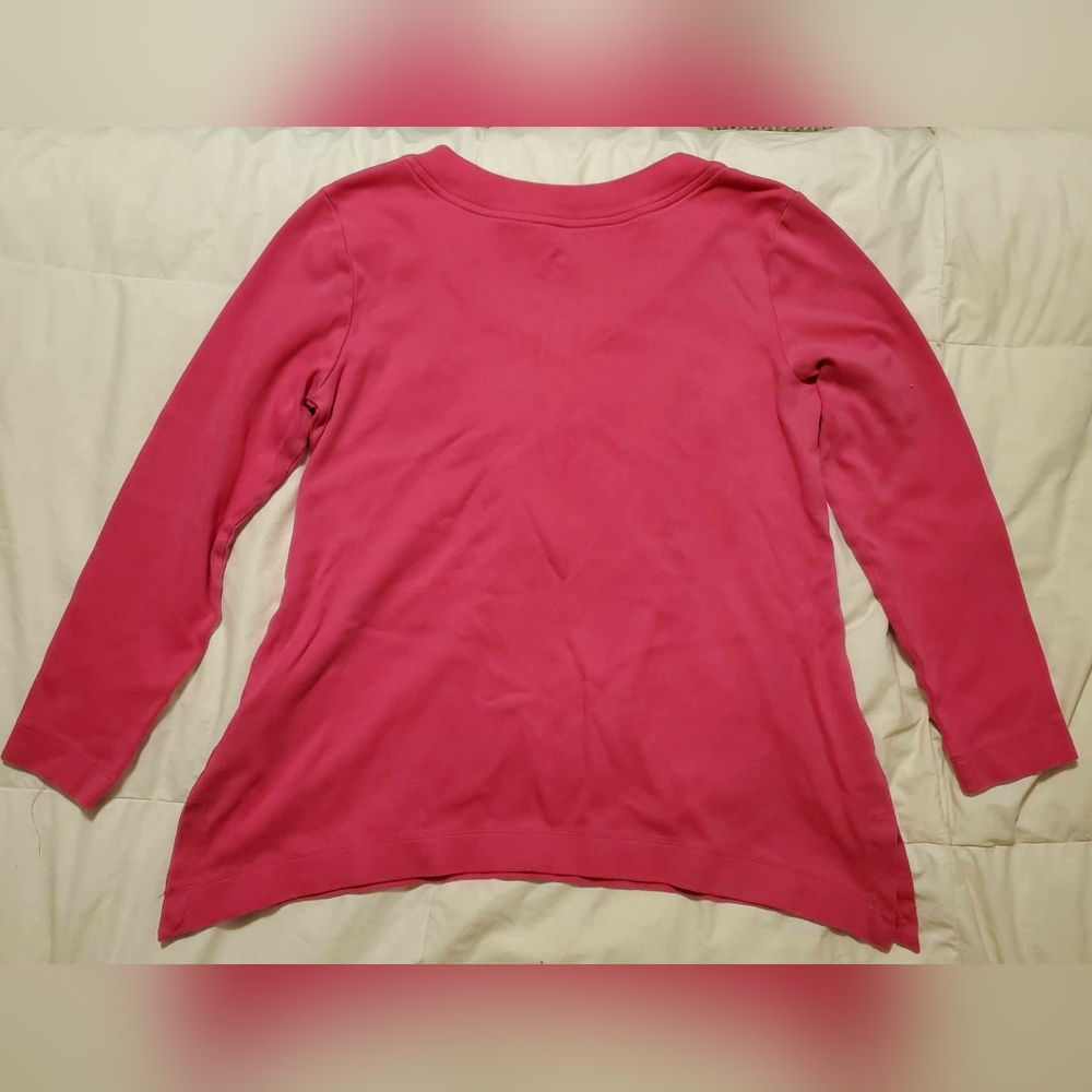 Issac Mizrahi Live Pink shirt - Picture 3 of 3